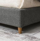 Stavern E.King, Full, & Queen Bed Grey & Black