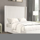 Cadwell E.King, Queen, & Full Bed White, Gray, & Black