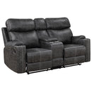 Motion Loveseat w/Console & USB Port