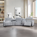 Modular Power Motion Armless Recliner