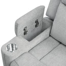 Motion Glider Recliner w/Storage Arm