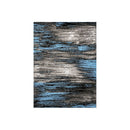 Sivas Area Rug Black and Blue